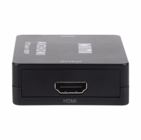 Конвертер REXANT 17-6939 3 RCA на HDMI, пластик, черный