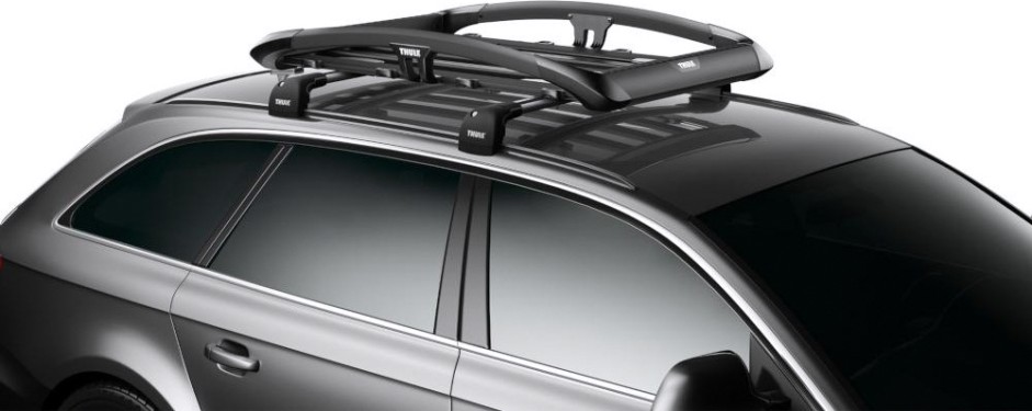 Корзина алюминиевая THULE Trail m черного цвета 135x90 см 823006 [823006]