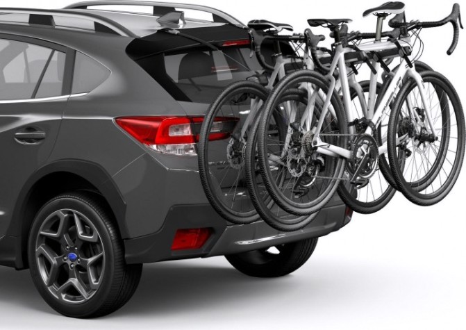Крепление на заднюю дверь THULE outway 3b hanging для 3-х велосипедов [995001]