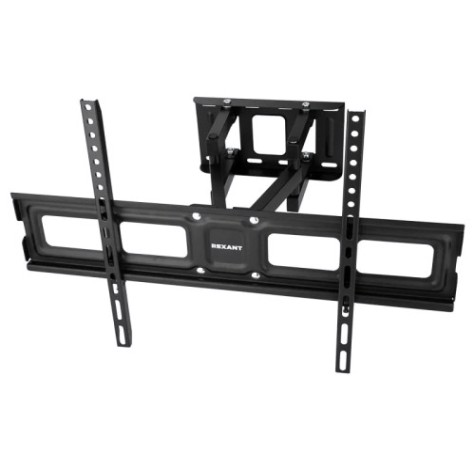Кронштейн для телевизора REXANT 38-0096 32"-65", наклонно-поворотный, двойное колено