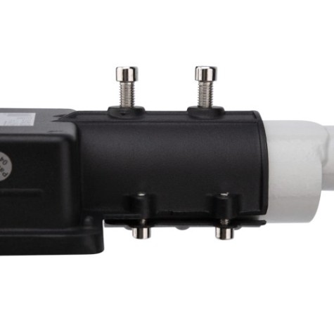 Кронштейн на опору REXANT 607-405 с 1 хомутом белый (625х460х280 ø51)