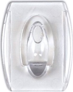 Крючок для ключей 3M Command® (17006CLR) прозрачный 6 шт [7100108709]
