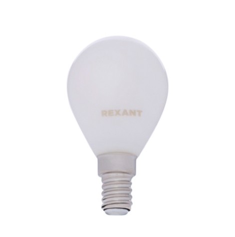 Лампа филаментная REXANT 604-133 Шарик GL45 9,5вт 915Лм 2700К Е14, матовая колба Лампа филаментная REXANT 604-133 Шарик GL45 9,5вт 915Лм 2700К Е14, матовая колба