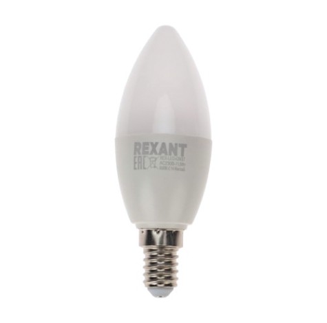 Лампа светодиодная REXANT 604-205 Свеча (CN) 11,5Вт Е14 903Лм 6500К