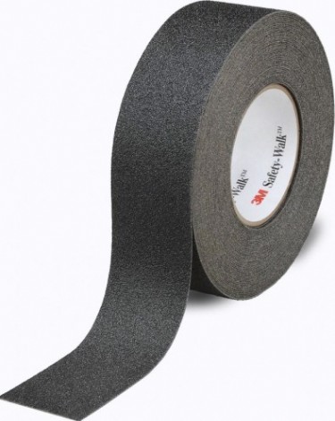 Лента противоскользящая средней зернистости 3M SAFETY-WALK 610 универсальная черная 51 мм x 18,3 м [7100009880]