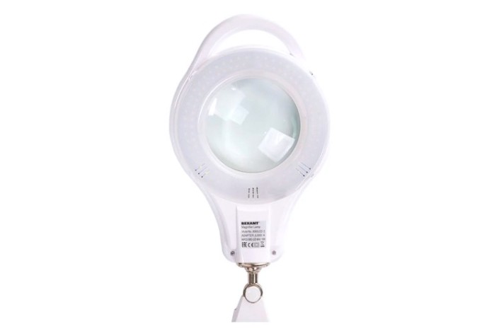 Лупа REXANT 31-0535 на струбцине круглая 5D с подсветкой 96 SMD LED Лупа REXANT 31-0535 на струбцине круглая 5D с подсветкой 96 SMD LED