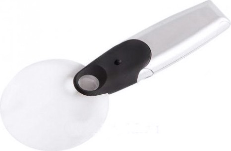 Лупа с led подсветкой REXANT кратность 2х-6х 12-0408 [12-0408]