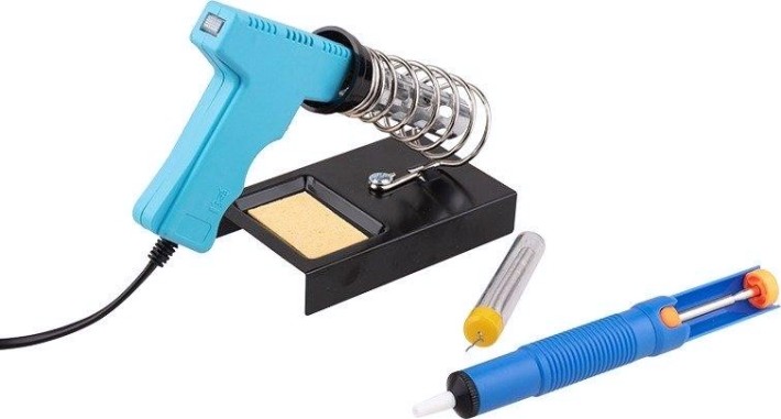 Набор для пайки REXANT П0164 № 5 (паяльник импульсный 30/70 вт) [12-0164]