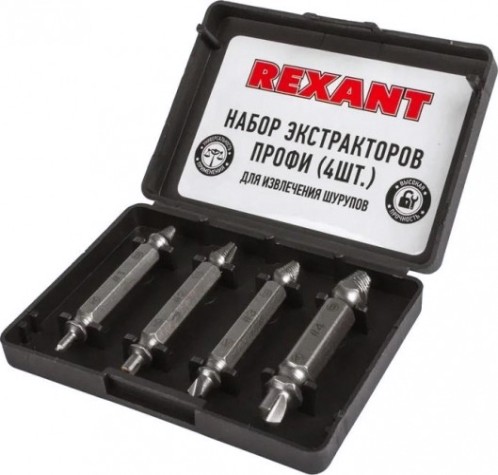 Набор экстракторов для шурупов REXANT Профи 12-6703 [12-6703]