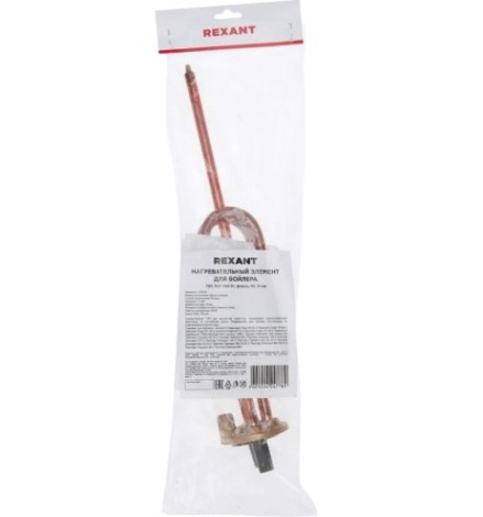 Нагревательный элемент для бойлера REXANT 70-0315-1 ТЭН, RCF-1500 Вт, фланец М6, 48 мм Нагревательный элемент для бойлера REXANT 70-0315-1 ТЭН, RCF-1500 Вт, фланец М6, 48 мм