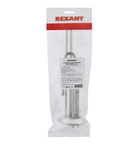 Нагревательный элемент для бойлера REXANT 70-0348 ТЭН SPR 2,5 кВт, фланец М6, 92 мм Нагревательный элемент для бойлера REXANT 70-0348 ТЭН SPR 2,5 кВт, фланец М6, 92 мм