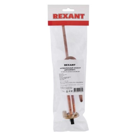 Нагревательный элемент для бойлера REXANT 70-0359 ТЭН RCF 2,0 кВт, фланец М6, 48 мм Нагревательный элемент для бойлера REXANT 70-0359 ТЭН RCF 2,0 кВт, фланец М6, 48 мм