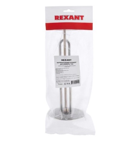 Нагревательный элемент для бойлера REXANT 70-0454 ТЭН 1000 Вт, фланец М5, 125 мм Нагревательный элемент для бойлера REXANT 70-0454 ТЭН 1000 Вт, фланец М5, 125 мм