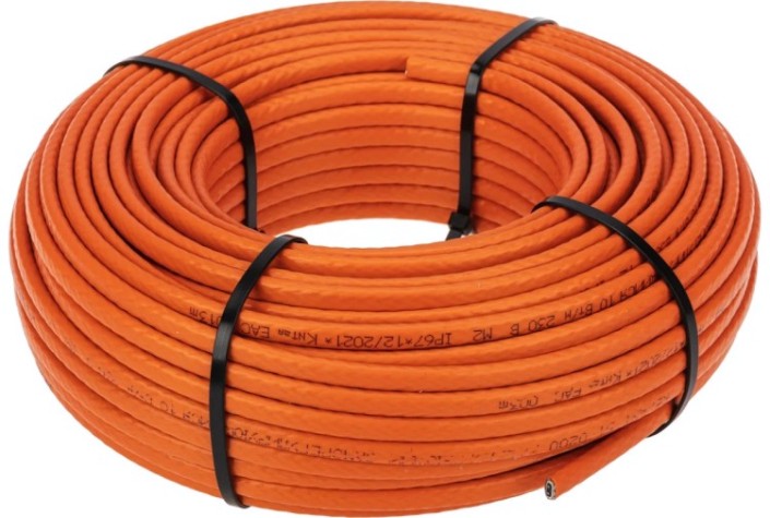 Нагревательный кабель REXANT 10HTM2-CT саморегулирующийся (пищевой) 10Вт/м, 50м [51-0200]