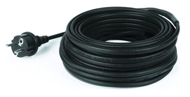 Нагревательный кабель REXANT POWER Line 30SRL-2CR саморегулирующийся на трубу 2м/60Вт [51-0649]