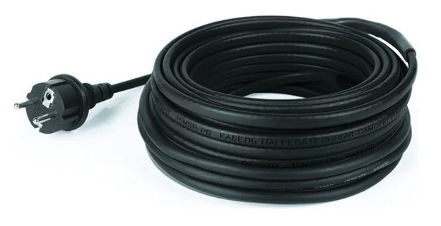 Нагревательный кабель REXANT POWER Line 30SRL-2CR саморегулирующийся на трубу 5м/150Вт [51-0652]
