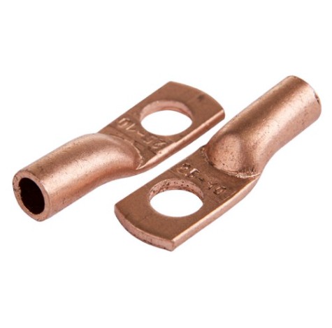Наконечник REXANT 07-5309-3 медный ТМ 10-8-5 (10мм²-ø8мм) (100 шт/уп)