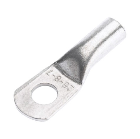 Наконечник REXANT 07-5314-5 медный луженый ТМЛ 25–8–8 (25мм²-ø8мм) ГОСТ 7386-8