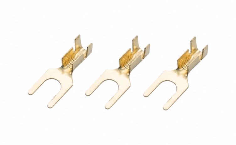 Наконечник REXANT 08-0171 (уп. 100 шт) вилочный 4.5 мм, 1-1.5 мм² (нв 1.5-4) [08-0171]
