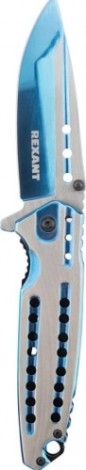 Нож для строительных работ REXANT Blue складной полуавтоматический [12-4908-2]