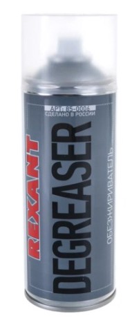 Очиститель обезжириватель REXANT DEGREASER, 520мл (400мл), аэрозоль [85-0006]