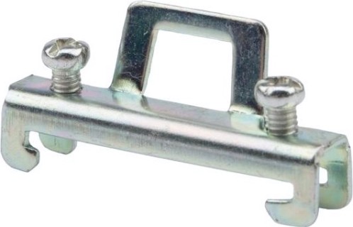 Ограничитель REXANT 12-2901 (уп 100 шт) на DIN-рейку, металл., 2 винта [12-2901]