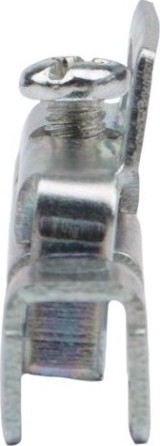 Ограничитель REXANT 12-2902 (уп 100 шт) на DIN-рейку, металл., 1 винт [12-2902]