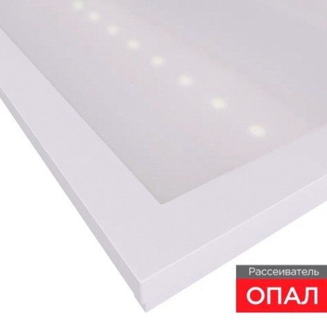 Панель светодиодная REXANT ОПАЛ универ. 19мм 595x595 72Вт 180–260В IP20 6200Лм [606-027]