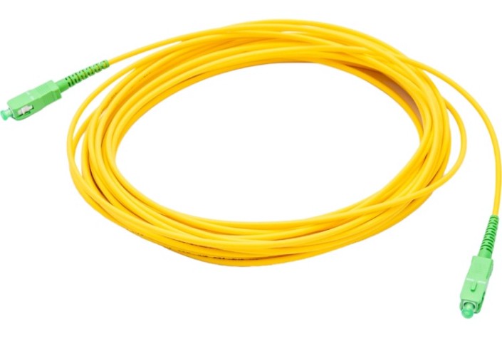 Патч-корд оптический REXANT 50-2026 9/125 (OS2), SC/APC-SC/APC, (Simplex), LSZH, 10м