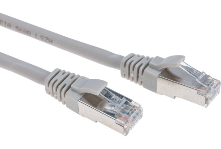 Патч-корд REXANT 02-0210-3 F/UTP, CAT 6, RJ45-RJ45, 26AWG, LSZH, серый 3м