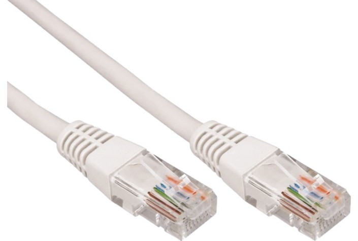 Патч-корд REXANT 02-0290-03 U/UTP, CAT 6, RJ45-RJ45, 26AWG, LSZH, серый 0,3м