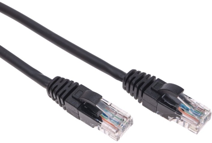 Патч-корд REXANT 02-0292-2 U/UTP, CAT 6, RJ45-RJ45, 26AWG, LSZH, черный 2м