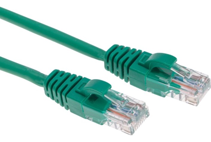 Патч-корд REXANT 02-0296-2 U/UTP, CAT 6, RJ45-RJ45, 26AWG, LSZH, зеленый 2м