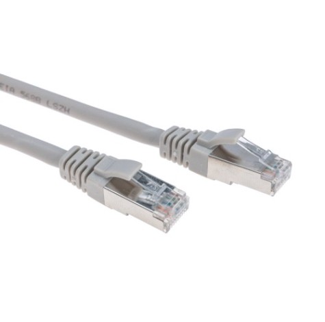 Патч-корд REXANT 02-0390-05 S/FTP, CAT 6A (10G), RJ45-RJ45, 28AWG, LSZH, 0,5м