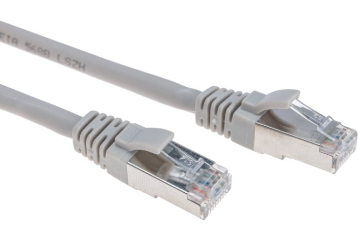 Патч-корд REXANT 02-0390-5 S/FTP, CAT 6A (10G), RJ45-RJ45, 28AWG, LSZH, 5м