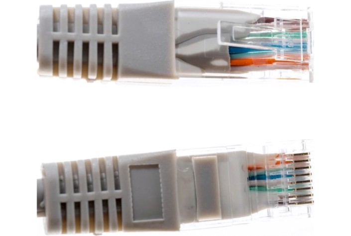Пaтч-корд REXANT 18-1005 U/UTP, CAT 5e, RJ45-RJ45, PVC серый, 2м Пaтч-корд REXANT 18-1005 U/UTP, CAT 5e, RJ45-RJ45, PVC серый, 2м