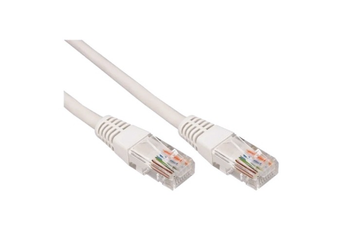 Пaтч-корд REXANT 18-1007 U/UTP, CAT 5e, RJ45-RJ45, PVC серый, 5м