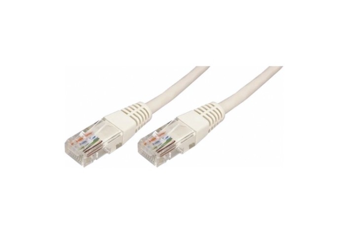 Пaтч-корд REXANT 18-1009 U/UTP, CAT 5e, RJ45-RJ45, PVC серый, 10м