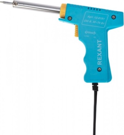 Паяльник REXANT П0161 двухрежимный, серия мастер, 30/70вт, 230в, блистер [12-0161]