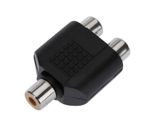 Переходник REXANT 14-0422 (уп. 50 штук) гнездо RCA-2 гнезда RCA [14-0422]