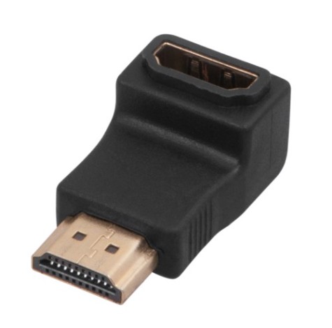 Переходник штекер REXANT 17-6805 HDMI-гнездо HDMI, угловой Переходник штекер REXANT 17-6805 HDMI-гнездо HDMI, угловой