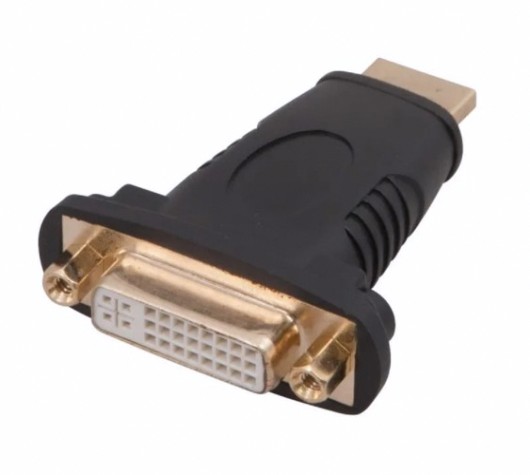 Переходник штекер REXANT 17-6807 HDMI-гнездо DVI-I
