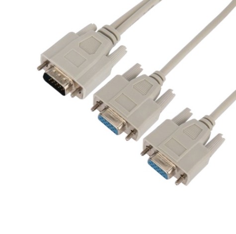 Переходник штекер REXANT 17-6834 VGA-2 гнезда VGA, провод Переходник штекер REXANT 17-6834 VGA-2 гнезда VGA, провод