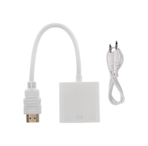 Переходник штекер REXANT 17-6936 HDMI-гнездо VGA, провод + шнур стерео 3,5мм Переходник штекер REXANT 17-6936 HDMI-гнездо VGA, провод + шнур стерео 3,5мм