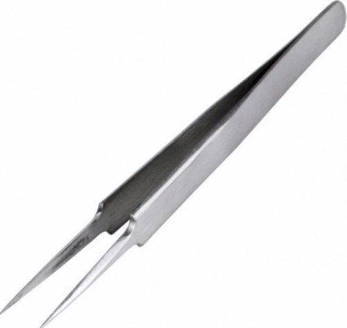 Пинцет REXANT 12-0375 прямой с острыми кончиками 120 мм
