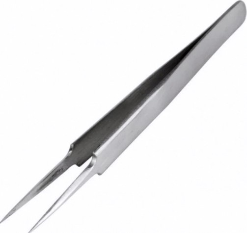 Пинцет REXANT 12-0376 прямой с острыми кончиками 125 мм
