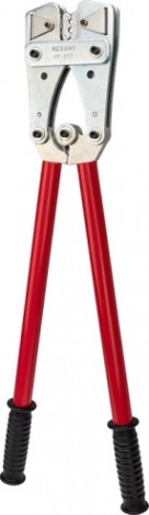 Пресс-клещи REXANT HT-2517 для обжима силовых наконечников и гильз [12-3057]