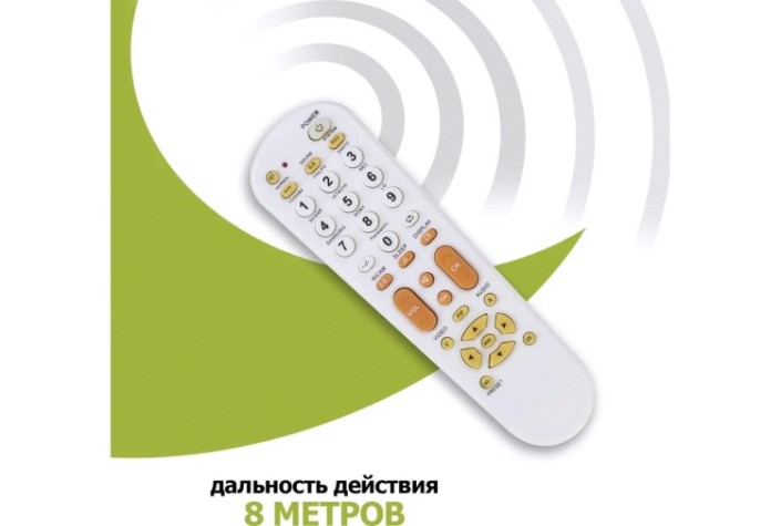 Пульт для телевизора REXANT 38-0001 универсальный RX-951, 36 кнопок