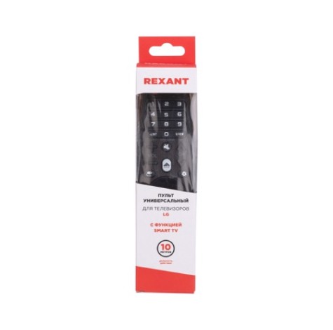 Пульт для телевизора REXANT 38-0004 универсальный LG с функцией SMART TV (ST-04) Пульт для телевизора REXANT 38-0004 универсальный LG с функцией SMART TV (ST-04)