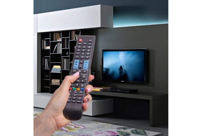 Пульт для телевизора REXANT 38-0030 универсальный с функцией SMART TV (ST-01) 51 кноп. Пульт для телевизора REXANT 38-0030 универсальный с функцией SMART TV (ST-01) 51 кноп.